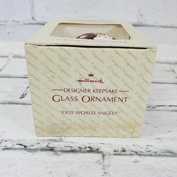 1980s Old World Angels Collectors Hallmark Keepsake Ornament HM2 - Picture 5 of 9